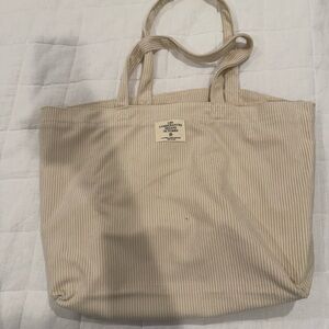 Sezane Corduroy Tote Bag